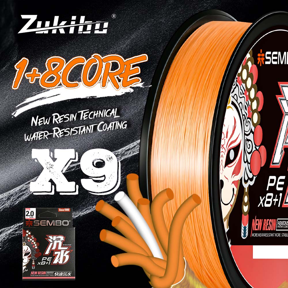 Copolymer Line - ZUKIBO X8 Filo da Pesca Intrecciato